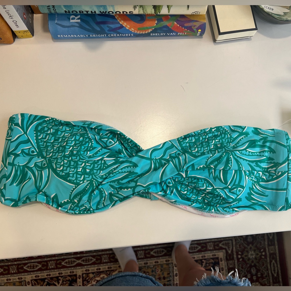 Lilly Pulitzer bandeau bathing suit top